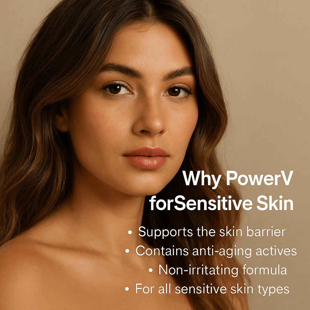 Managing Vitamin C Skin Sensitivity - Tips & Solutions for Sensitive Skin - PowerV