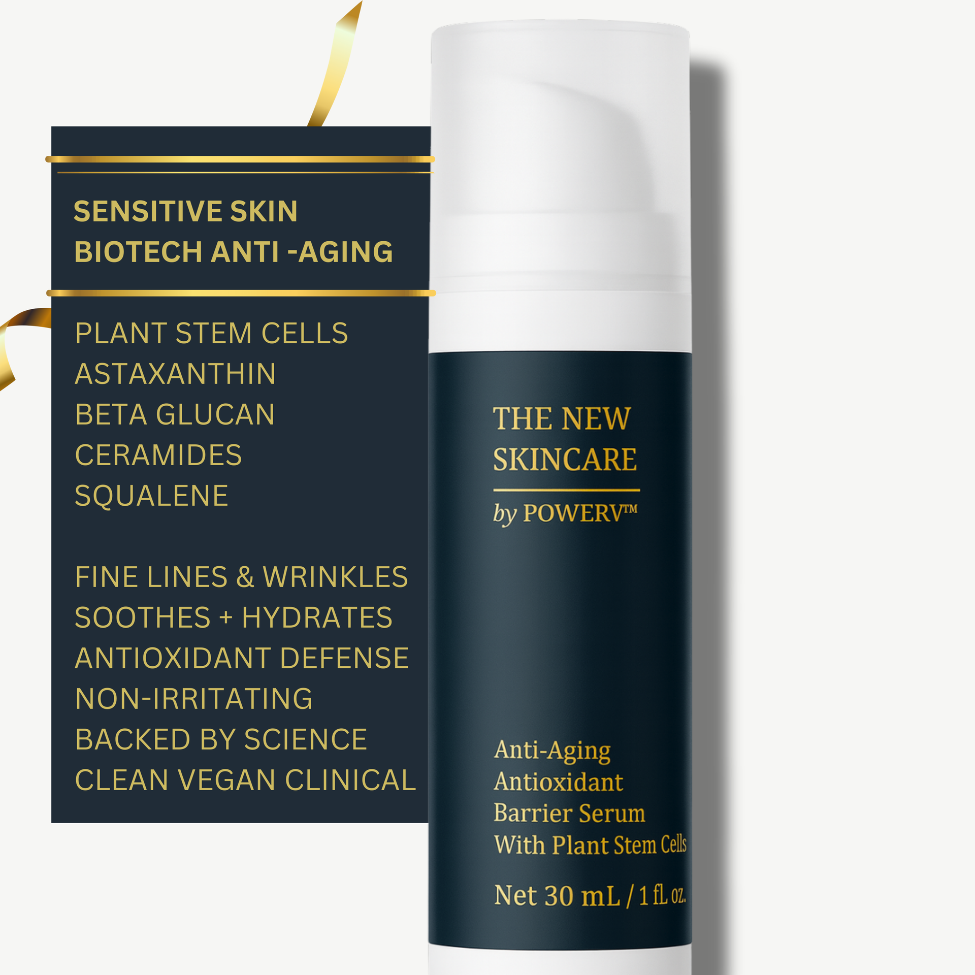 Sensitive Skin Anti Aging AND Barrier Repair Hydrating Serum with