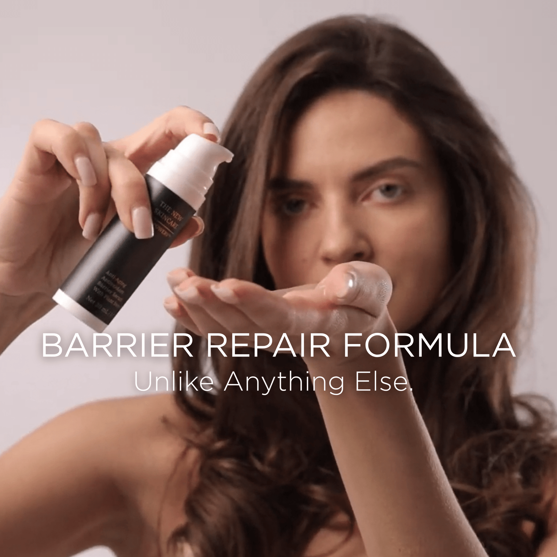 Stem cell serum for face by PowerV. A clean, gentle anti aging and anti wrinkle barrier repair serum for sensitive, mature and crepey skin. Built on astaxanthin and two plant stem cells with ceramides, beta glucan, squalane. A gentle retinol alternative. - PowerV